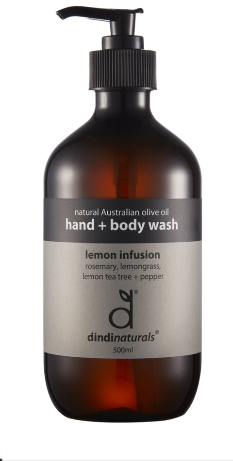 Dindi Hand + Body Wash ‘Lemon Infusion’ 500ml