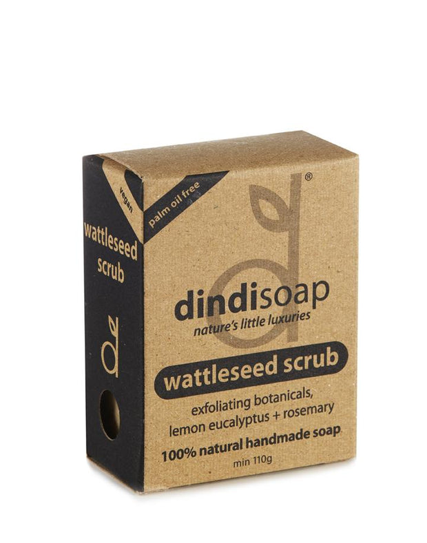 Dindi Soap Wattleseed Scrub 110g